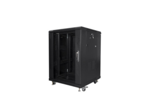 ARMARIO RACK LANBERG 15U 600X600 AUTO ENSAMBLADO 19" HASTA 800KG NEGRO