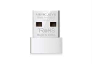 ADAPTADOR MERCUSYS N150 USB NANO ADAPTER