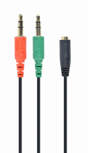 ADAPTADOR GEMBIRD 2x 3.5MM A 4 PIN SOCKET