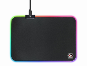 ALFOMBRILLA GAMING GEMBIRD  CON EFECTO DE LUZ LED, TAMANO M