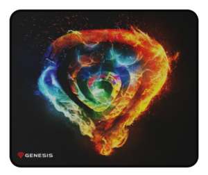 ALFOMBRILLA GENESIS CARBON 500 M FIRE G2 300X250 MM