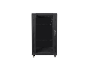 ARMARIO RACK LANBERG 22U 600X600 AUTOENSAMBLADO HASTA 60KG NEGRO