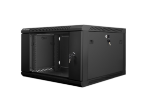 ARMARIO RACK LANBERG 6U 600X600X368 AUTO ENSAMBLADO 19" HASTA 60 KG NEGRO