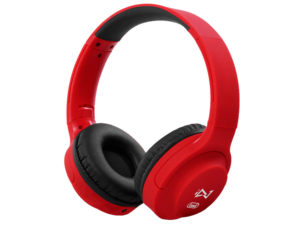 AURICULARES TREVI DJ 601 M ESTEREO CON MICROFONO 1,2 M CABLE ROJO