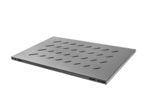 BANDEJA FIJA LANBERG 1U 480.5X580 MM HASTA 120 KG RACK ABIERTO DE 19? NEGRO