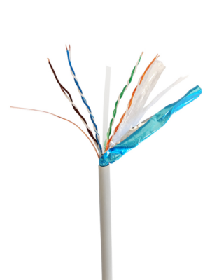BOBINA CABLE GEMBIRD CAT6 FTP PREMIUM CCA SOLIDO ECA 305 M