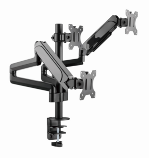 BRAZO DE MONITOR GEMBIRD AJUSTABLE DE MESA PARA 3 MONITORES MOV COMPLETO