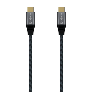 CABLE AISENS USB 2.0 ALUMINIO 5A 100W E-MARK USB-C 2.0M