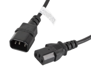 CABLE ALARGADOR LANBERG ALIMENTACION CPU IEC320 C13 H/IEC320 C14 M 1.8M