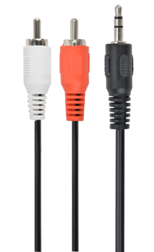 CABLE AUDIO GEMBIRD CONECTOR 3,5MM A RCA 2,5M