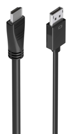 CABLE CONVERSOR AISENS DISPLAYPORT/M A HDMI/M 4K@60HZ NEGRO 5.0M