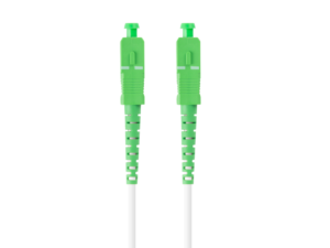 CABLE DE FIBRAOPTICA LANBERG 20M MONO SC/APC-SC/APC SIMPLEX G657B3 LSZH BLANC