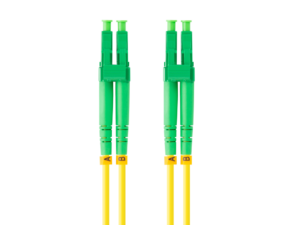 CABLE DE FIBRAOPTICA LANBERG 2M MONO LC/APC-LC/UPC DUPLEX G657A1 LSZH AMARILL