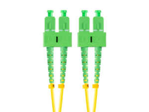 CABLE DE FIBRAOPTICA LANBERG 2M MONO SC/APC-SC/APC DUPLEX G657A1 LSZH AMARILL