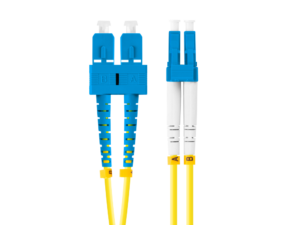 CABLE FIBRA OPTICA LANBERG 5M MONO SC/UPC-LC/UPC DUPLEX LSZH G657A1 3.0MM YELLOW