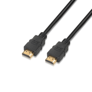 CABLE HDMI AISENS V2.0 PREMIUM 4K60HZ 18GBPS A/M-A/M NEGRO 0.5M