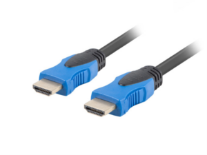 CABLE HDMI LANBERG MACHO/MACHO V2.0 CU 4K 0.5M NEGRO
