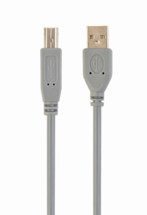 CABLE IMPRESORA GEMBIRD USB 2.0 B 1,8M GRIS