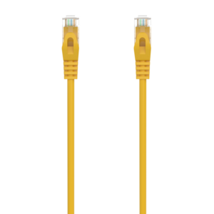 CABLE RED AISENS LATIGUILLO RJ45 LSZH CAT.6A UTP AWG24 0.5M AMARILLO
