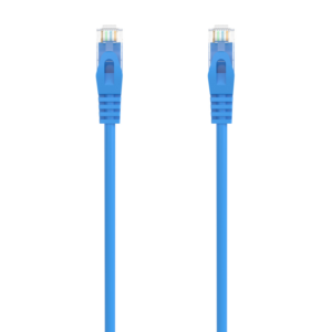 CABLE RED AISENS LATIGUILLO RJ45 LSZH CAT.6A UTP AWG24 1.0M AZUL