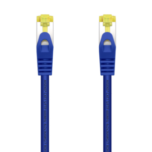 CABLE RED AISENS LATIGUILLO RJ45 LSZH CAT.7 SFTP PIMF 0.5M AZUL