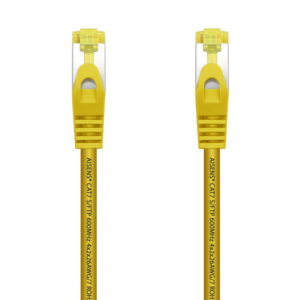 CABLE RED AISENS LATIGUILLO RJ45 LSZH CAT.7 SFTP PIMF 25CM AMARILLO