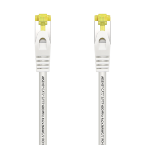 CABLE RED AISENS LATIGUILLO RJ45 LSZH CAT.7 SFTP PIMF 25CM BLANCO