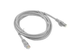 CABLE RED LANBERG LATIGUILLO CAT.6 FTP 0.5M GRIS FLUKE  PASSED