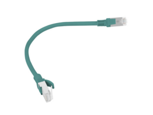 CABLE RED LANBERG LATIGUILLO CAT.6 UTP 0.25M VERDE FLUKE  PASSED