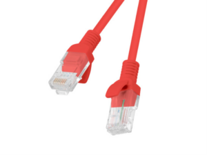 CABLE RED LANBERG LATIGUILLO CAT.6 UTP 20M ROJO FLUKE  PASSED