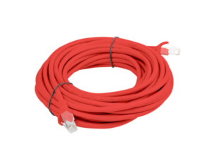 CABLE RED LANBERG LATIGUILLO CAT.6 UTP 5M ROJO FLUKE  PASSED