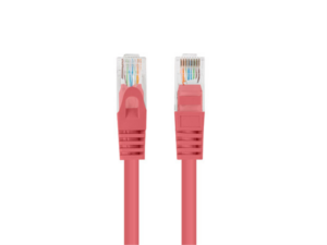 CABLE RED LANBERG LATIGUILLO CAT.6 UTP 7.5M ROJO FLUKE PASSED