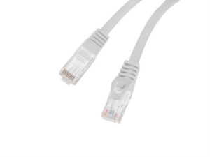 CABLE RED LANBERG LATIGUILLO CAT.6 UTP LSZH CU 3M GRIS FLUKE  PASSED