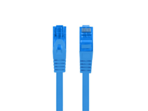 CABLE RED LANBERG LATIGUILLO CAT.6A S/FTP LSZH CCA 2M AZUL FLUKE PASSED