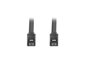 CABLE SATA III LANBERG 6GB/S HEMBRA HEMBRA CLIP METAL 30CM NEGRO