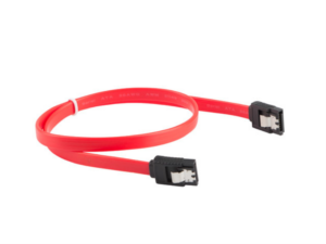 CABLE SATA III LANBERG 6GB/S HEMBRA HEMBRA CLIP METAL 30CM ROJO