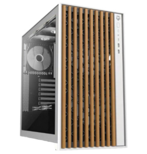 CAJA ATX NOX HUMMER ELEMENT MADERA BLANCO