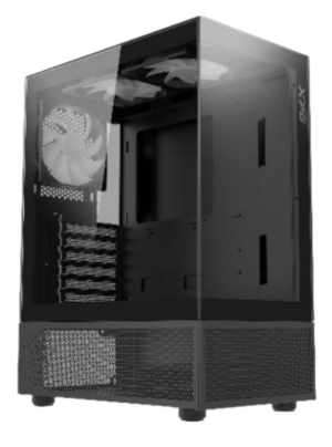 CAJA GAMING XPG INVADER X MINI ATX 1XUSB-C 2XUSB SIN FUENTE ARGB NEGRO