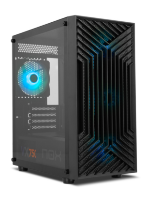 CAJA NOX INFINITY EPSILON RGB M-ATX CHASSIS MINITORRE NEGRO