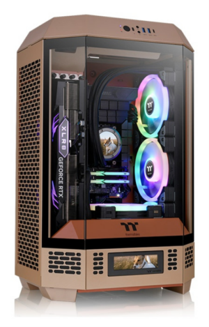 CAJA THERMALTAKE THE TOWER T300 M-ATX 2XUSB 3.0 SIN FUENTE GRAVEL SAND