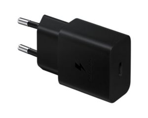 CARGADOR SAMSUNG USB-C 15W BLACK CON CABLE