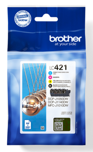 Cartucho de Tinta Original Brother LC421/ Multipack/ Cian/ M