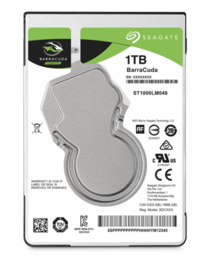 DISCO SEAGATE BARRACUDA  2,5" 1TB SATA 128MB