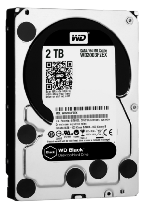 DISCO WD BLACK 2TB SATA3 64MB