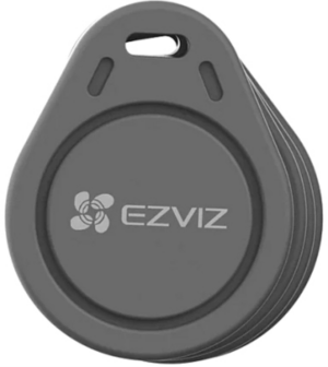 EZVIZ PACK 4 LLAVES NFC NEGRO