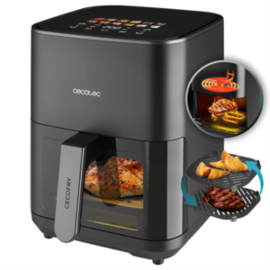 FREIDORA DE AIRE CECOTEC CECOFRY&GRILL DUOHEAT 4000 4 L POTENCIA 1900W