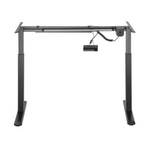 MESA REGULABLE AISENS SIN TABLERO PANEL CONTROL 80KG NEGRO