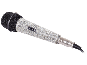 MICROFONO TREVI UNIDIRECCIONAL EFECTO DIAMANTE CON CABLE EM 30 STAR