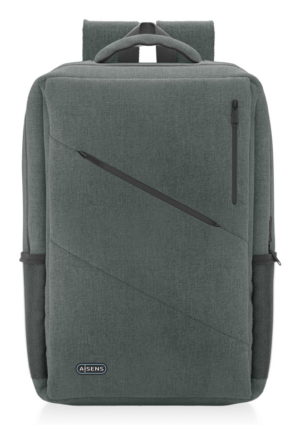MOCHILA AISENS URBANA Y DE OFICINA PARA PORTATIL 15,6" GRIS