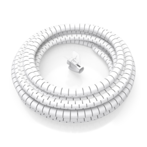 ORGANIZADOR CABLE AISENS EN ESPIRAL 25MM BLANCO 3.0M